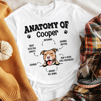 Personalized Anatomy Of A Dog NI0305003XR T-Shirt