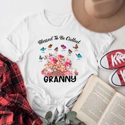 Personalized Blessed To Be Called Granny XR2804003XY T-Shirt