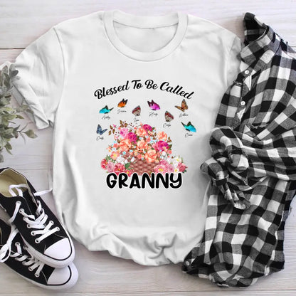 Personalized Blessed To Be Called Granny XR2804003XY T-Shirt