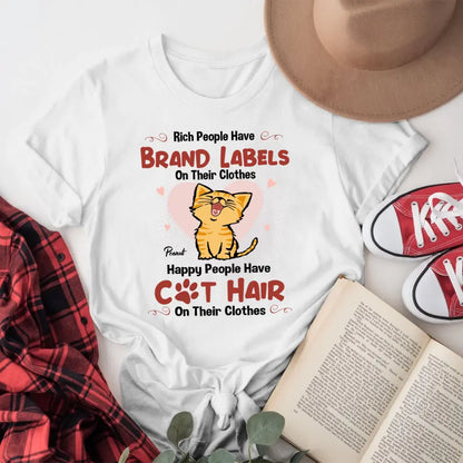 Personalized Cat Hair XR1104006XY T-Shirt