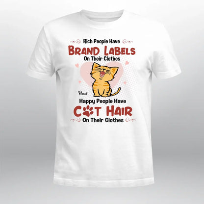 Personalized Cat Hair XR1104006XY T-Shirt