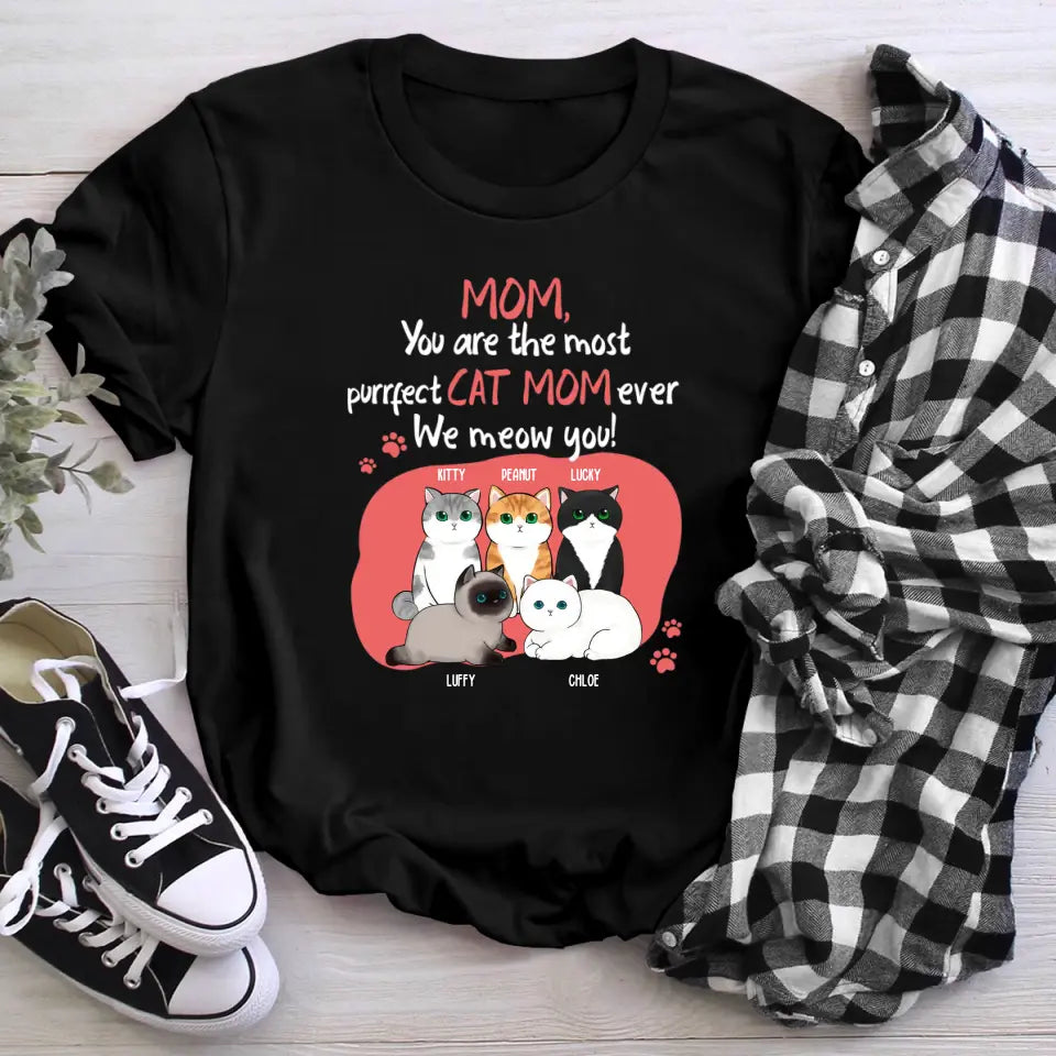 Personalized Cat We Meow You T-Shirt