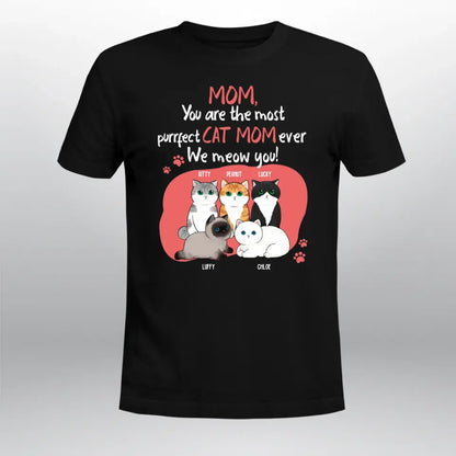 Personalized Cat We Meow You T-Shirt