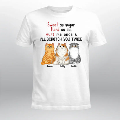 Personalized Sweet As Sugar Hard As Ice XR0405005YS T-Shirt