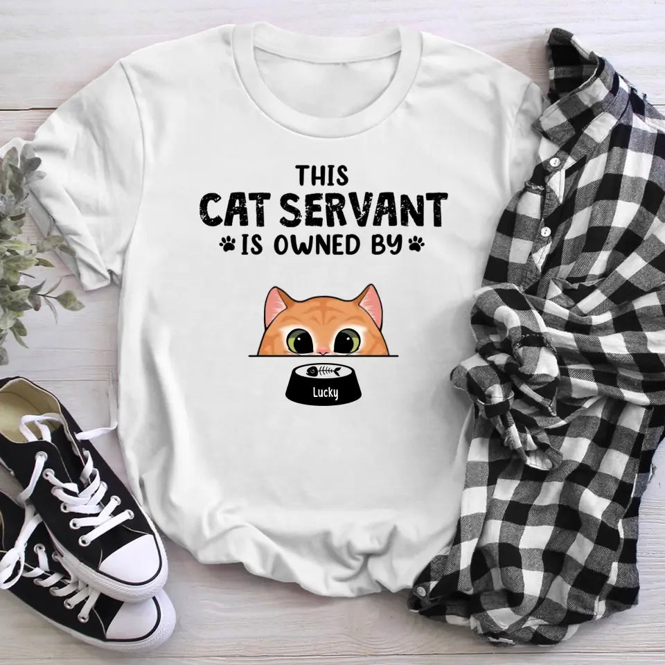 Personalized Cat Servant NI0805002YR T-Shirt