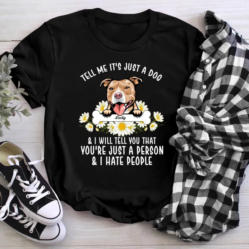 Personalized Dog Tell Me NI0805004XR T-Shirt