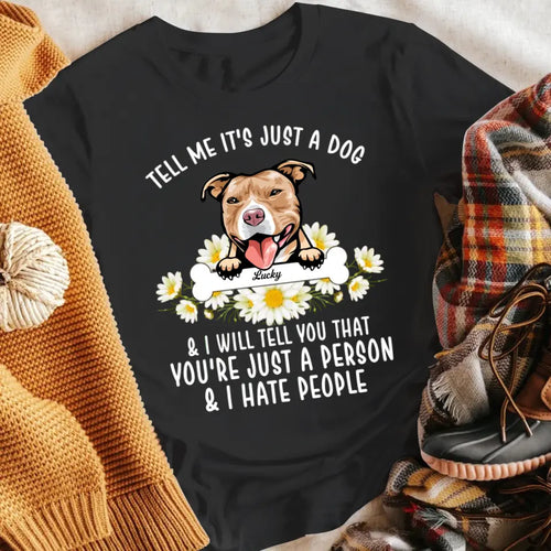 Personalized Dog Tell Me NI0805004XR T-Shirt