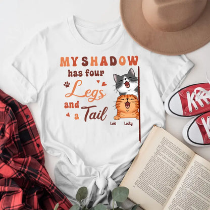 Personalized Cat My Shadow NI0805006YR T-Shirt