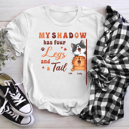 Personalized Cat My Shadow NI0805006YR T-Shirt