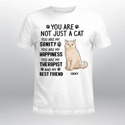 Personalized You Are Not Just Cat You Are My Sanity NI0805009YR T-Shirt