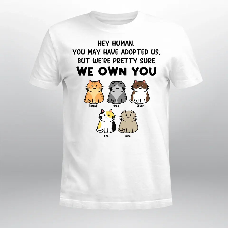 Personalized We Own You NI0805007XR T-Shirt