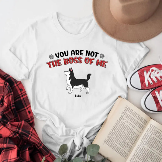 Personalized My Dog My Boss Walking Dog NI1105002YR T-Shirt