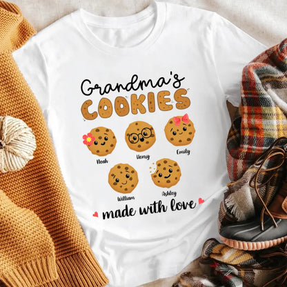 Personalized Grandma's Cookies XR0905005YS T-Shirt