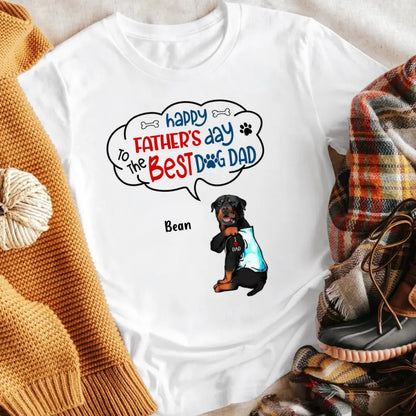 Personalized Dog Dad Happy Father's Day NI1205003YR T shirt