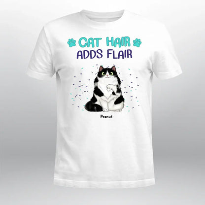 Personalized Cat Hair Adds Flair XR1005005YS T-Shirt