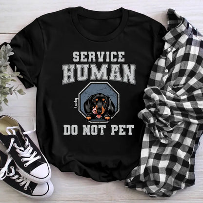 Personalized Dog Service Human NI1205005YR T-Shirt