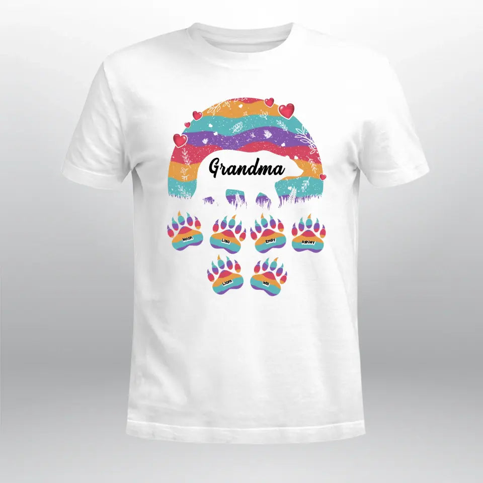 Personalized Grandma Bear XR1304007YS T-Shirt