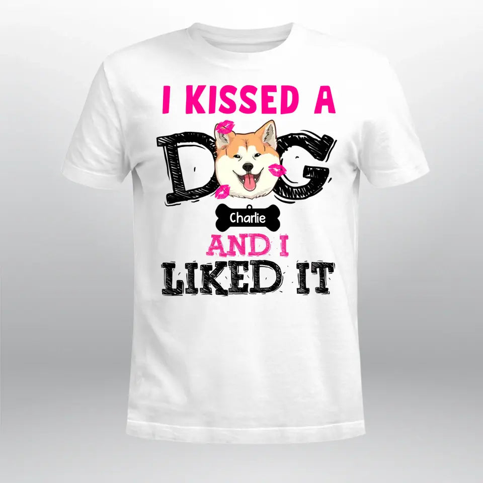 Personalized I Kissed A Dog And I Liked It XR1305001XY T-Shirt