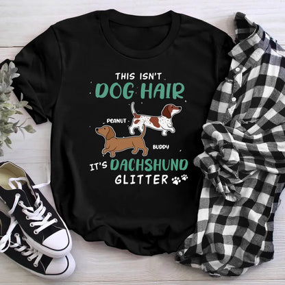 Personalized Dachshund Dog Glitter XR1505002YS T-Shirt