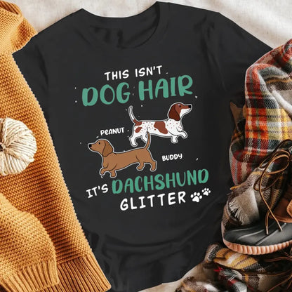 Personalized Dachshund Dog Glitter XR1505002YS T-Shirt