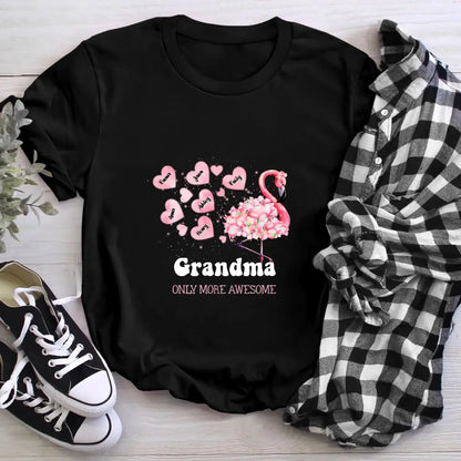 Personalized Grandma Mimimingo Flamingo XR0905002XY T-Shirt