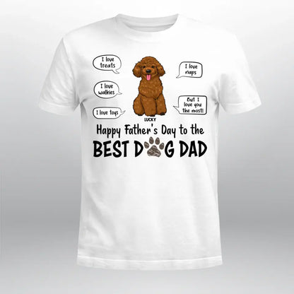 Personalized We Love Treats We Love Walkies NI1505003YR T-Shirt