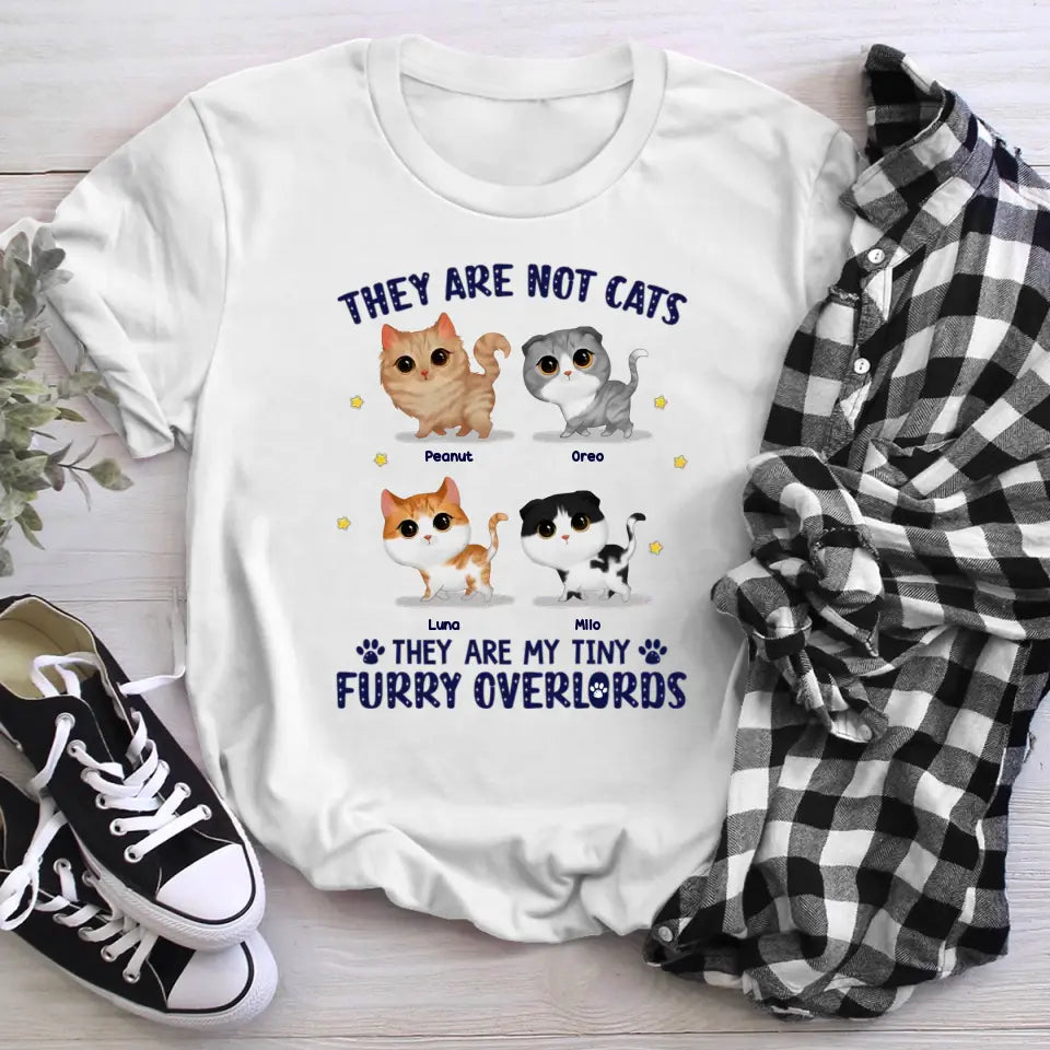 Personalized They Are My Tiny Furry Overlords T-Shirt