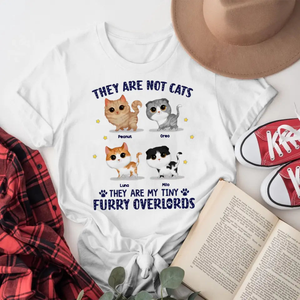 Personalized They Are My Tiny Furry Overlords T-Shirt