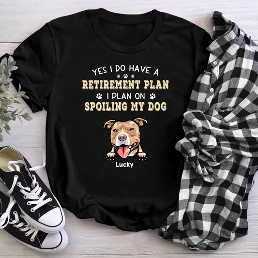 Personalized Retirement Plan T-Shirt