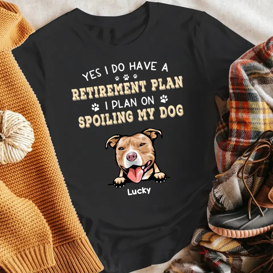 Personalized Retirement Plan T-Shirt