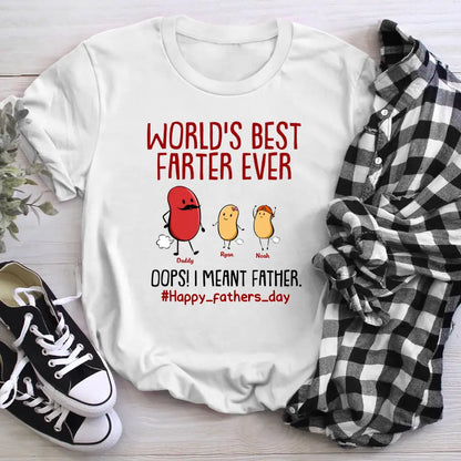 Personalized World's Best Farter Ever T-Shirt