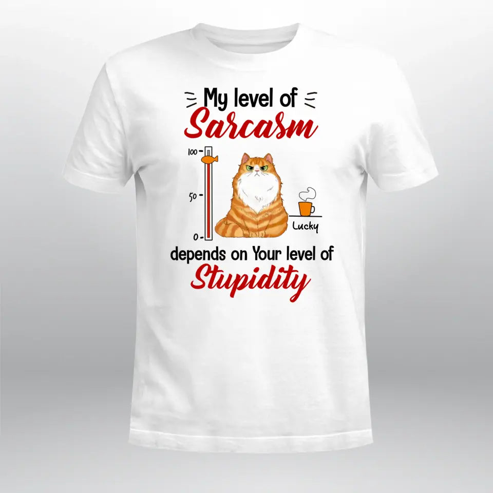 Personalized Cat Funny T-Shirt