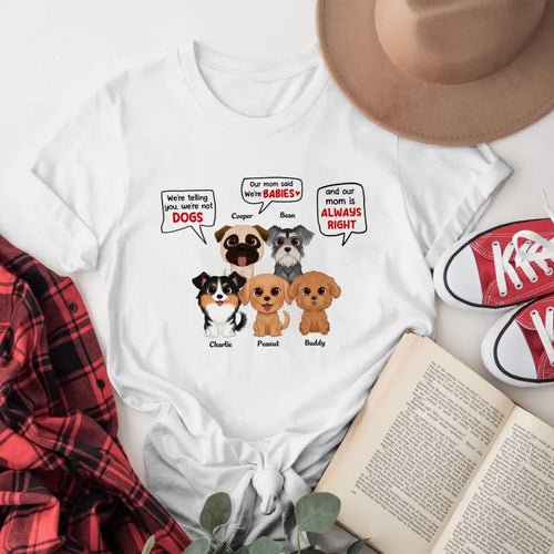 Personalized Funny Dog Saying T-Shirt