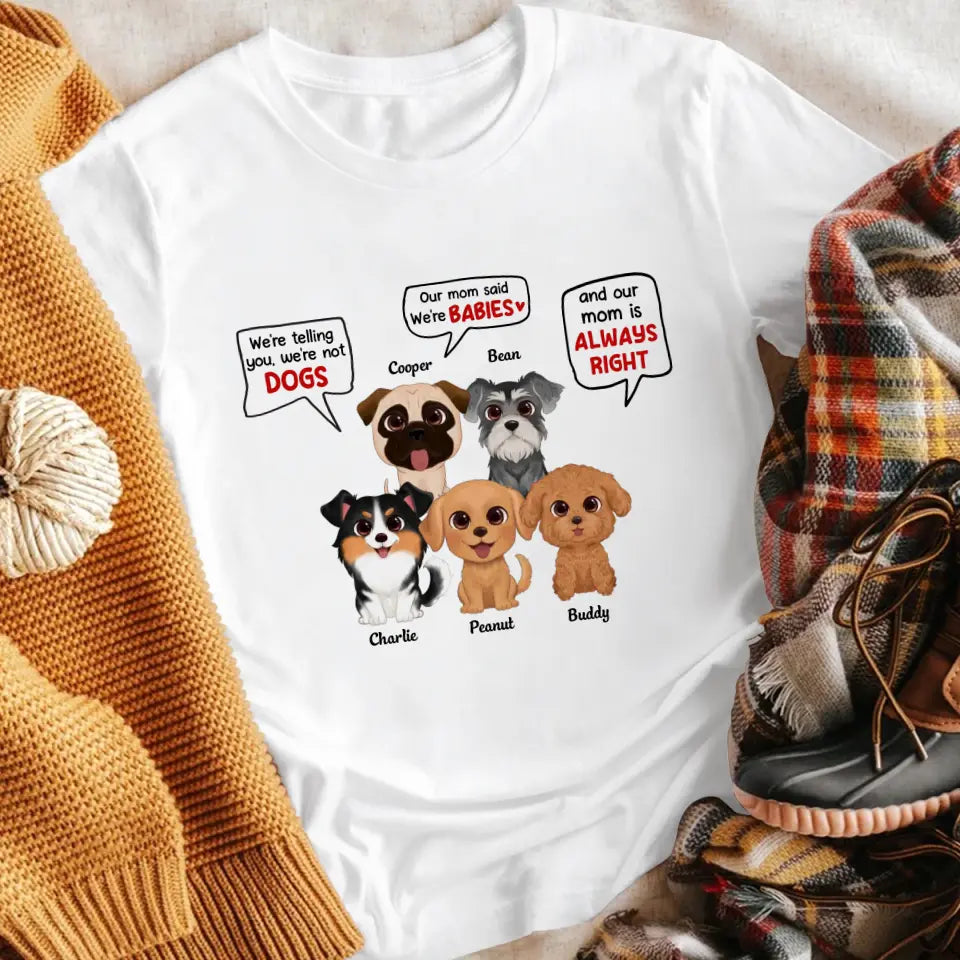 Personalized Funny Dog Saying T-Shirt