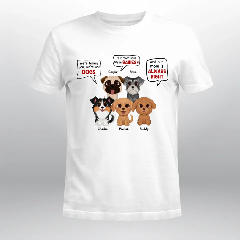 Personalized Funny Dog Saying T-Shirt