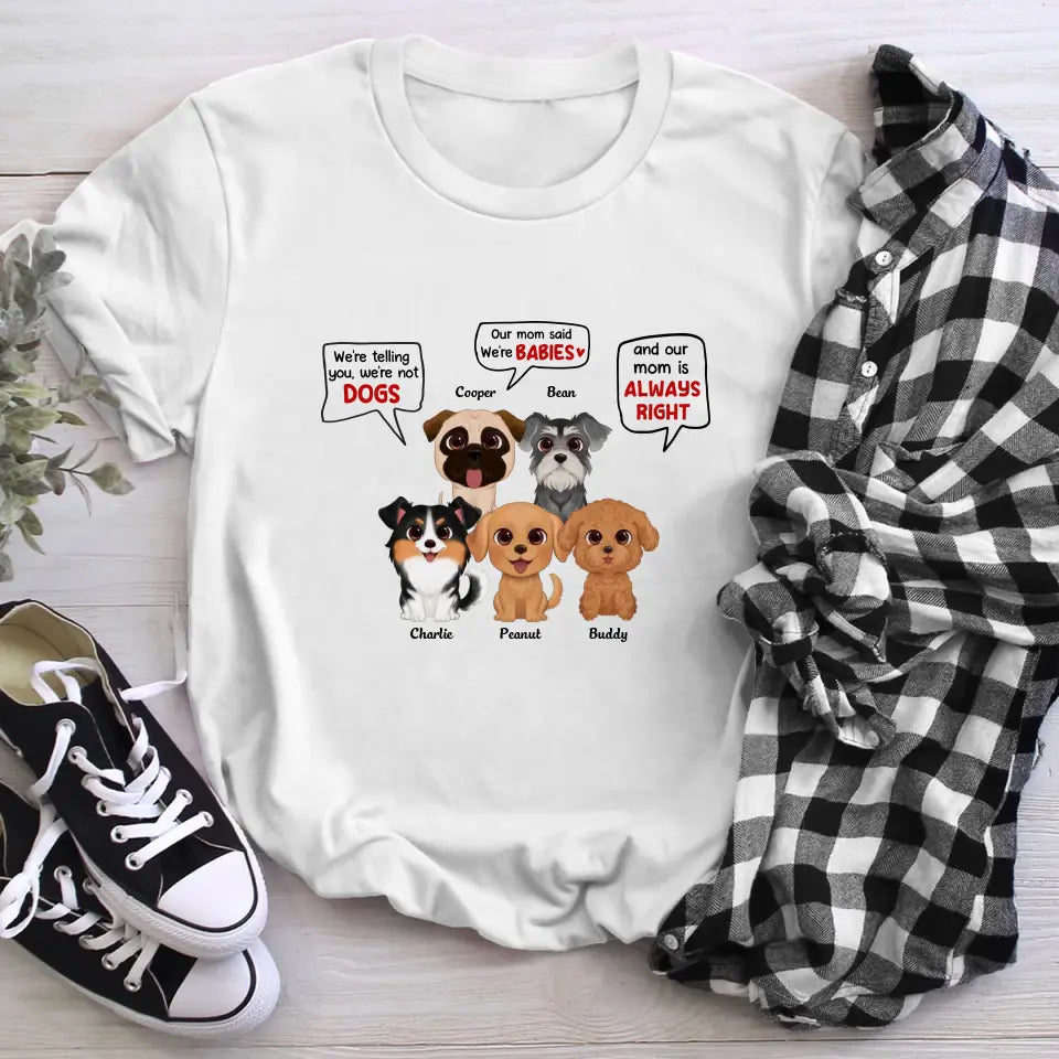 Personalized Funny Dog Saying T-Shirt