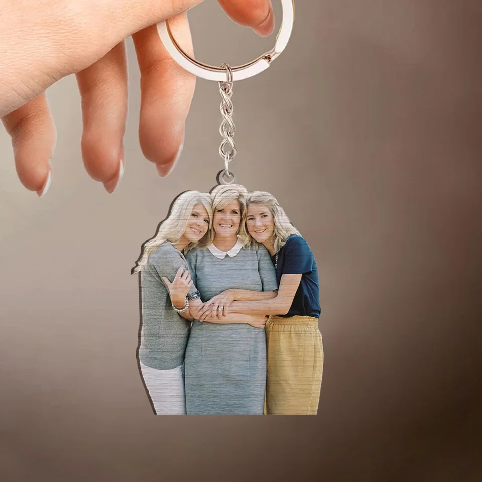 Personalized Keychain - Custom Your Photo Keychain We Love You NI2704007YR