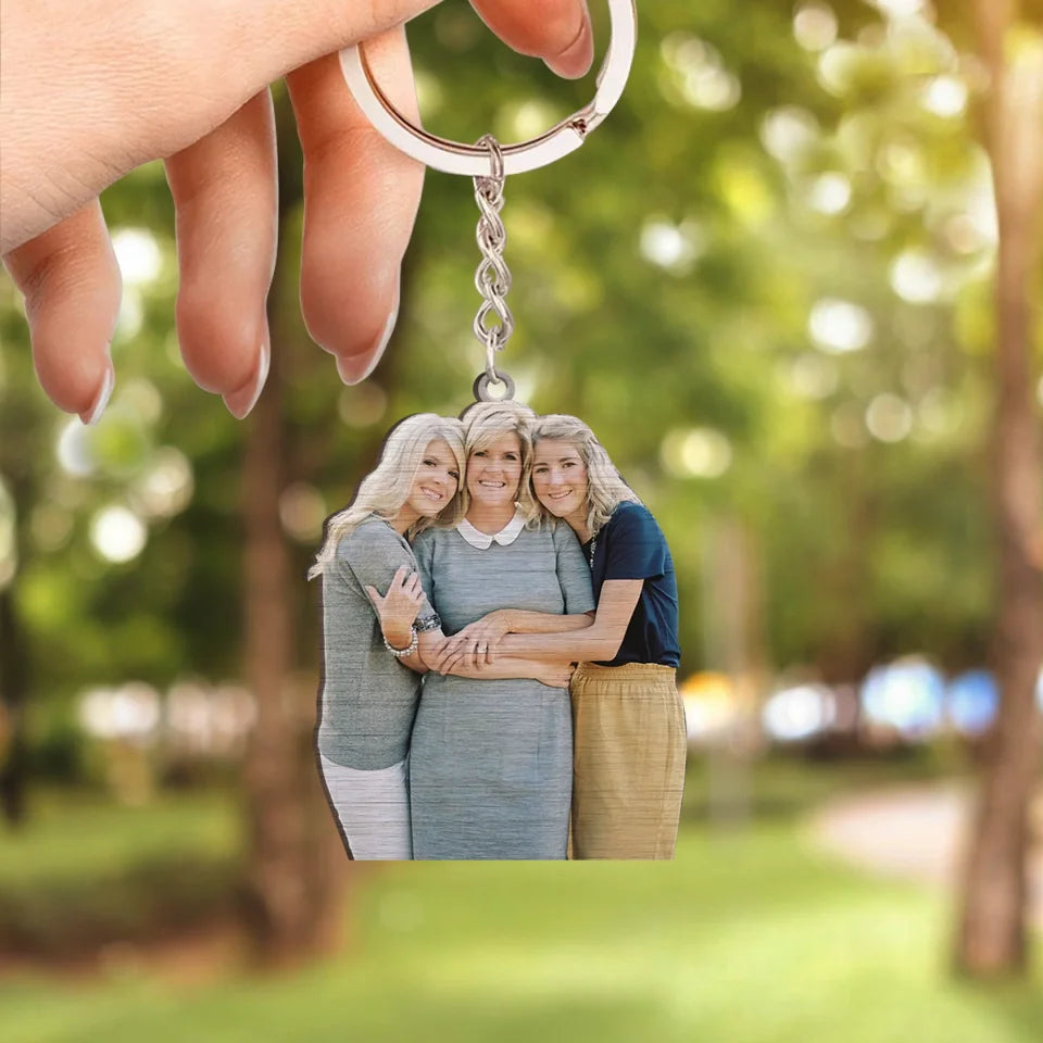 Personalized Keychain - Custom Your Photo Keychain We Love You NI2704007YR