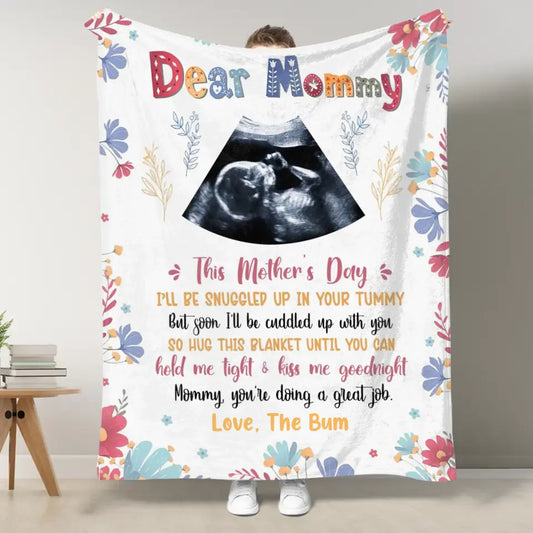 Personalized Mommy, You Are Doing Great Fleece Blanket