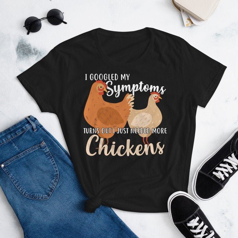 My Symptoms Chicken WG0403114CL T-Shirt - Cuztom Gift